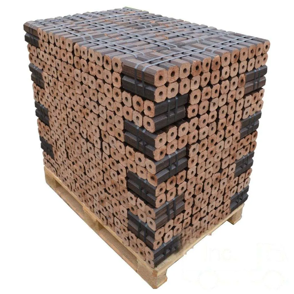 pallet-Pini-Kay.webp Pini-Kay Holzbriketts – 96 Bündel à 12 Stück – 960 kg – Bild 1