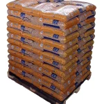 Holzpellets DIN plus – Palette 975 kg – Versandfertig