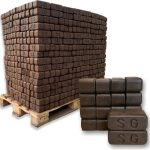 Feuerpracht Premium Torfbriketts – 960 kg Palette – Regional