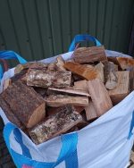 Brennholz-Mix 25 cm – 4 SRM in Big Bags – kammergetrocknet – Gemütlich