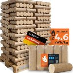 Heizfuxx Nestro XL Blue Briketts – 960 kg Palette – Umweltfreundlich