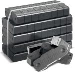 REKORD® Braunkohlebriketts – 1000 kg Palette (40 x 25 kg) – Langbrennend – Bild 2