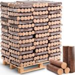 holz4home® Hartholzbriketts – 960 kg Palette – Gleichmäßig